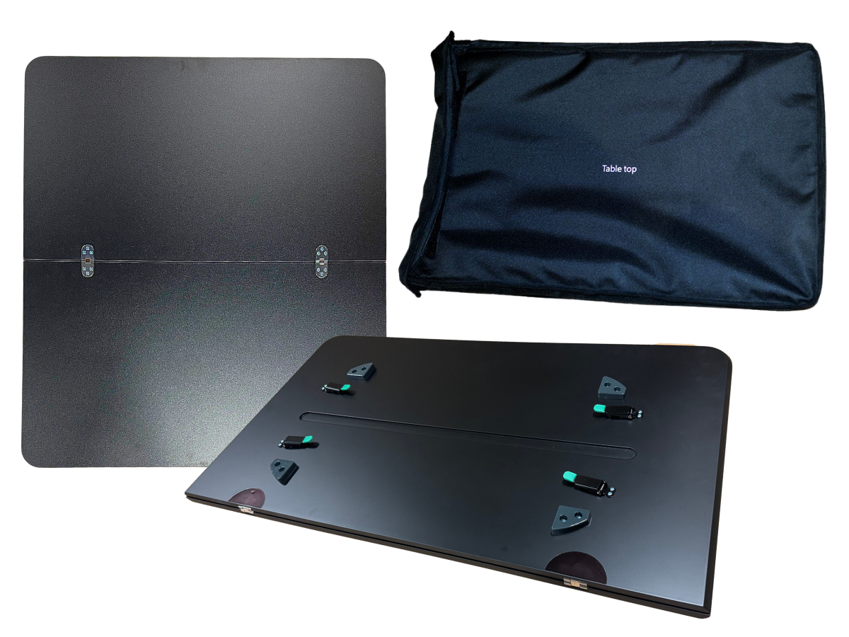 Double closed table top