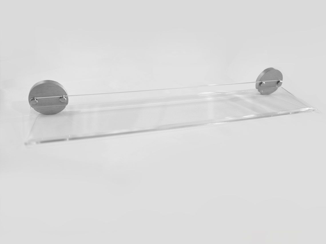 Durable and transparent shelf