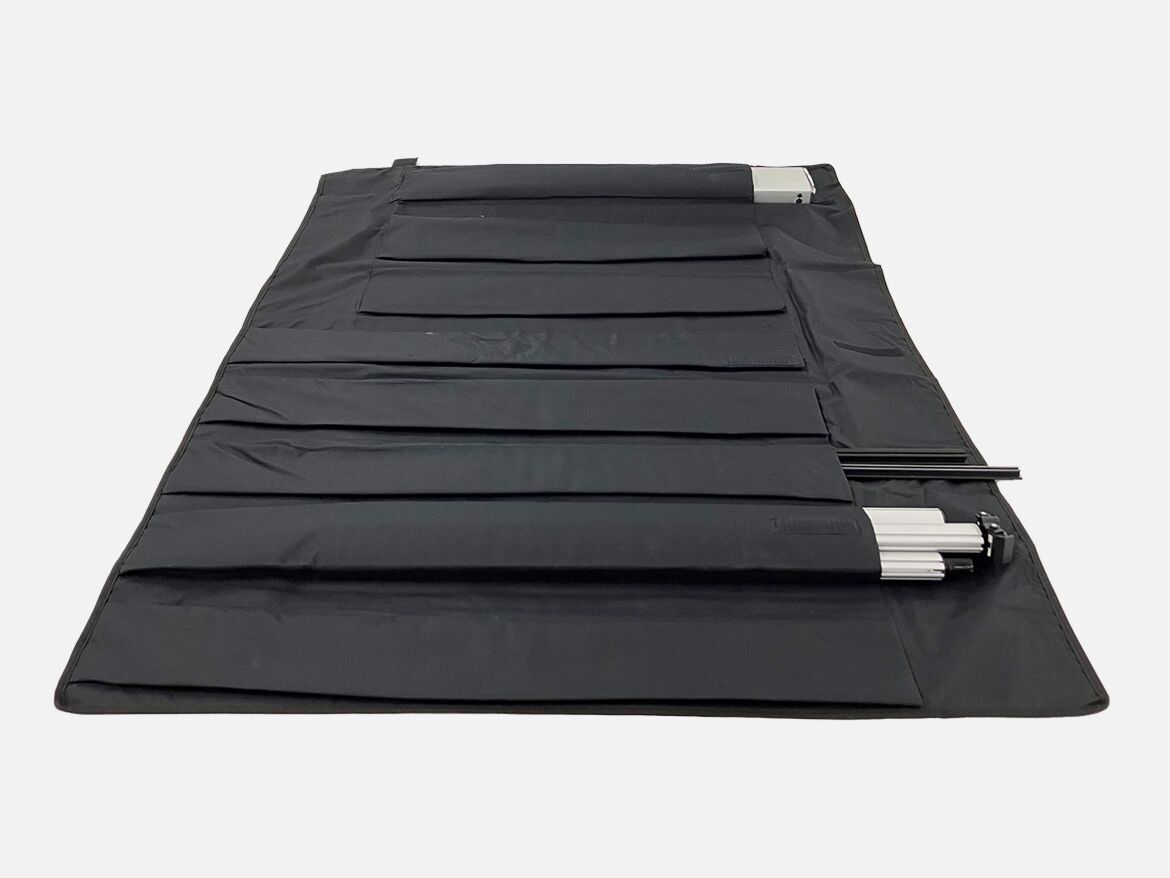 Bag for bases and support pole parts