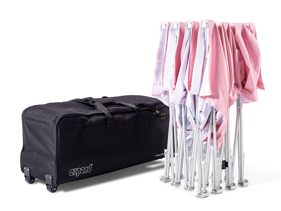 Nylon bag on wheels