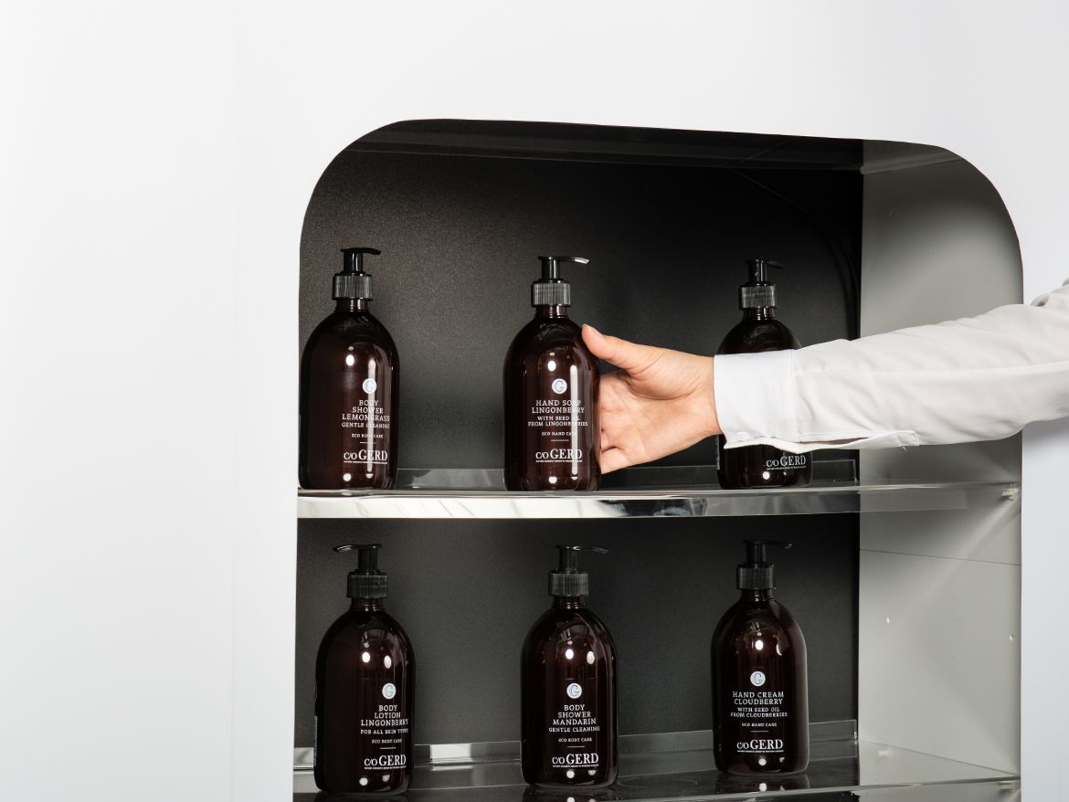 Your products on display