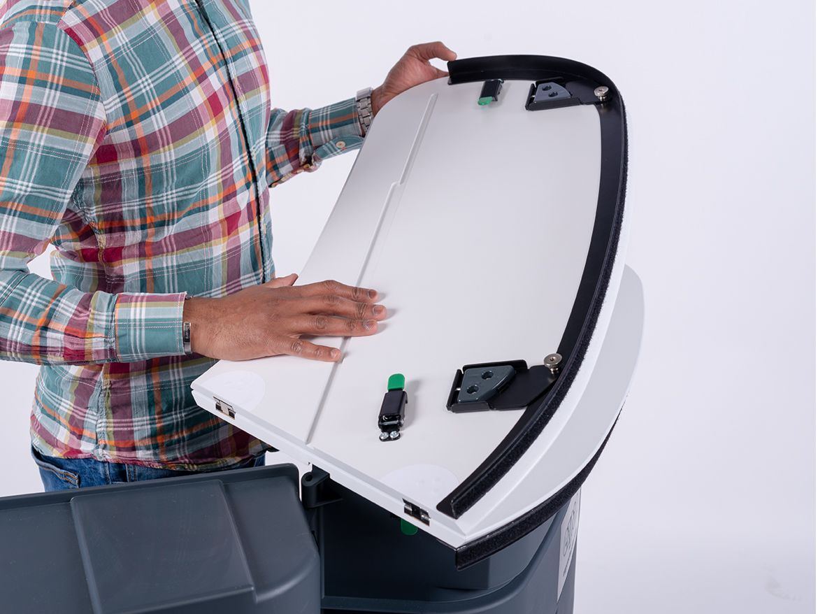 Montera extra metall-list