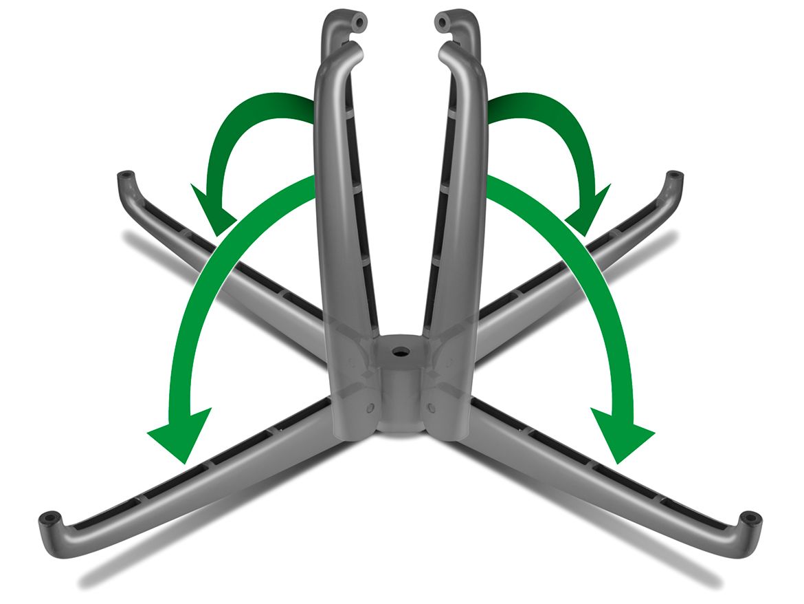 Just unfold the base