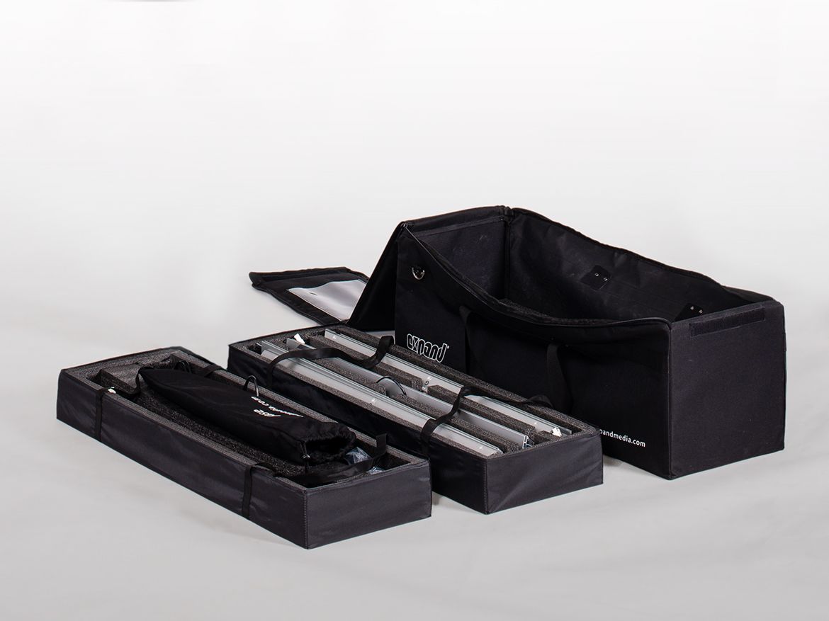 Nylon bag on wheels