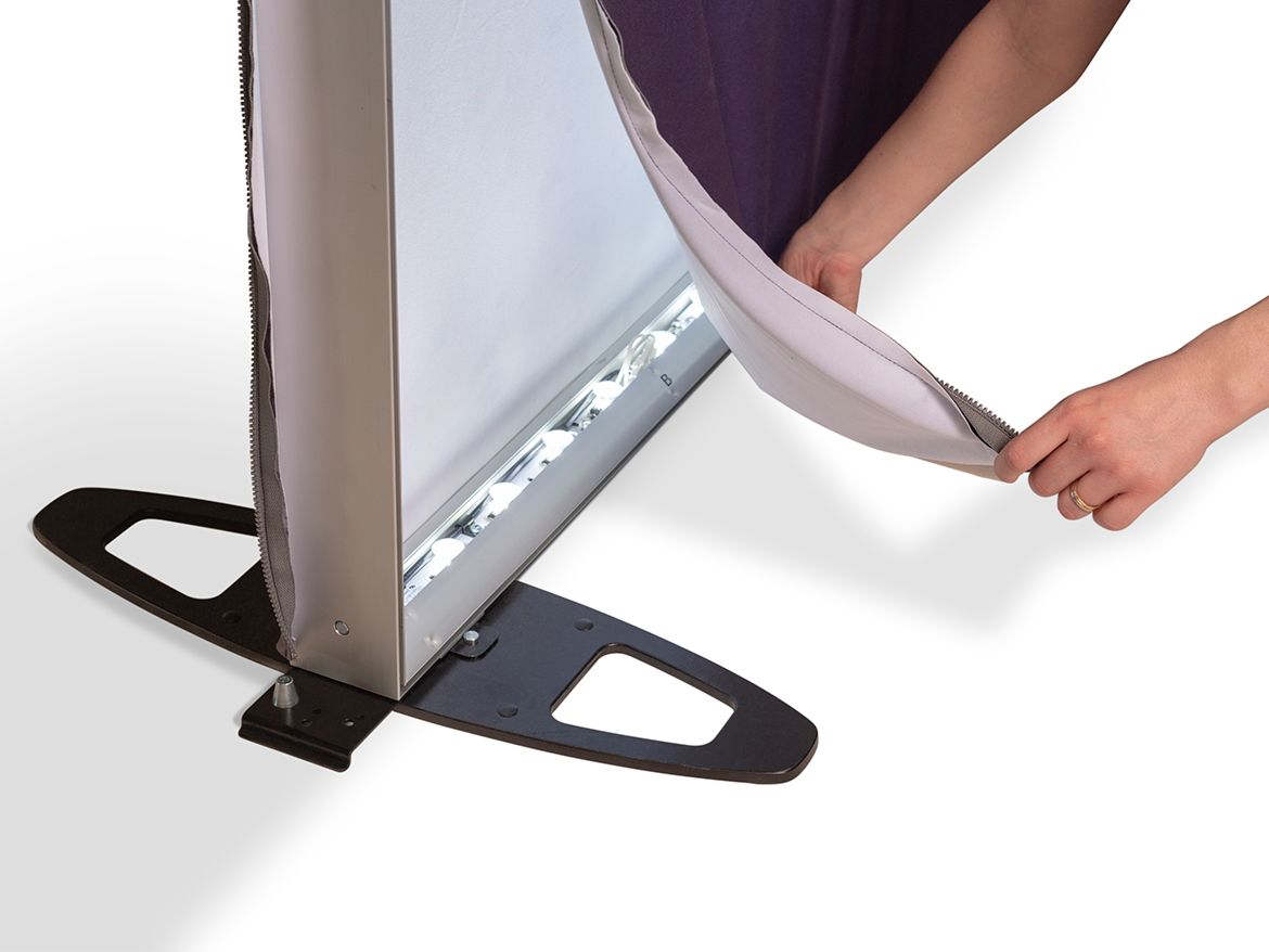 Great light distribution with LED