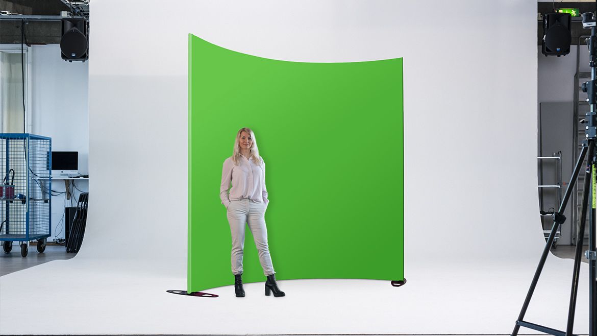 Portable 3D Greenscreen Green Screen Aura